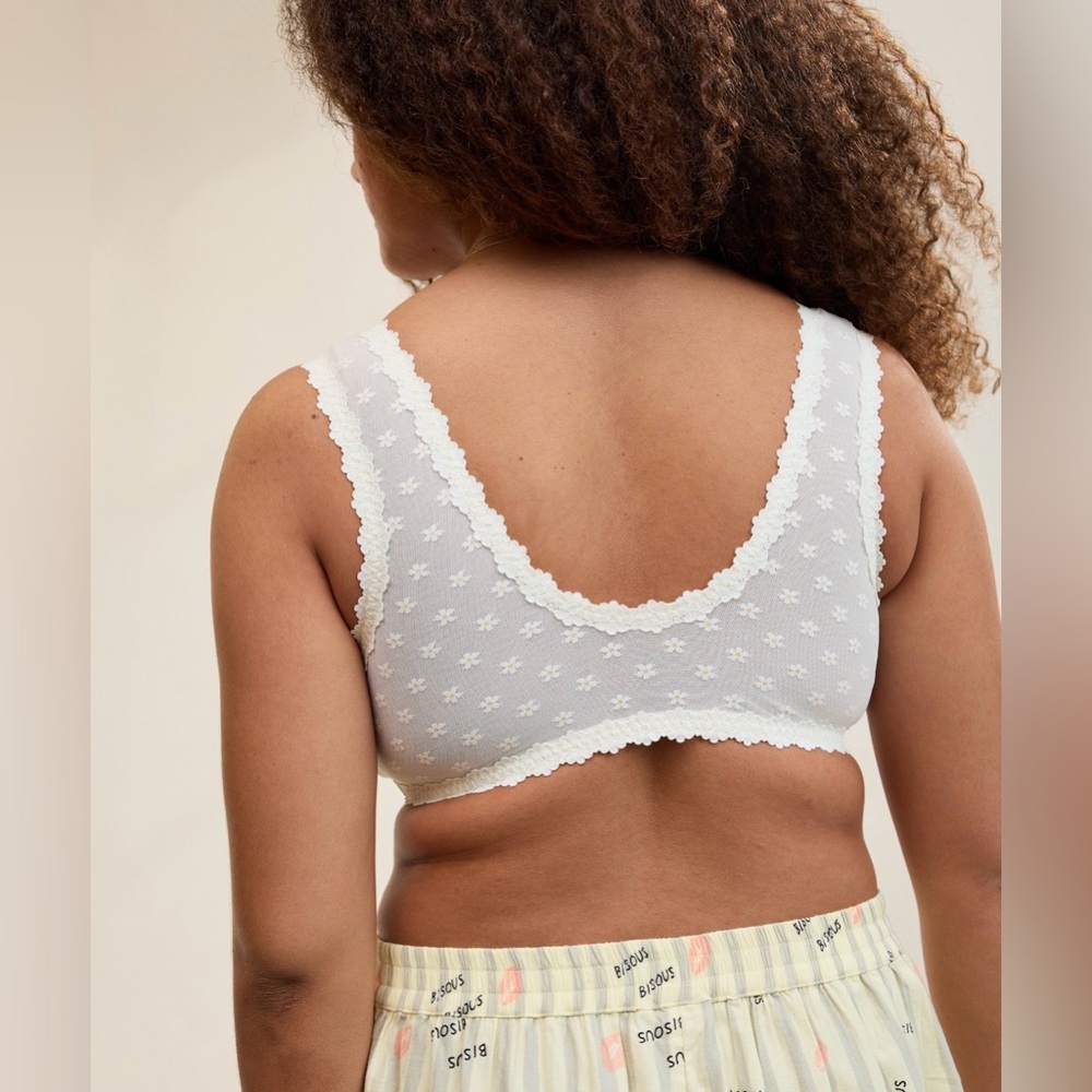 Aerie Ribbed Lace Trim Crop Tank / Bralette – NWT – Multiple Colors & Sizes - Picture 6 of 10
